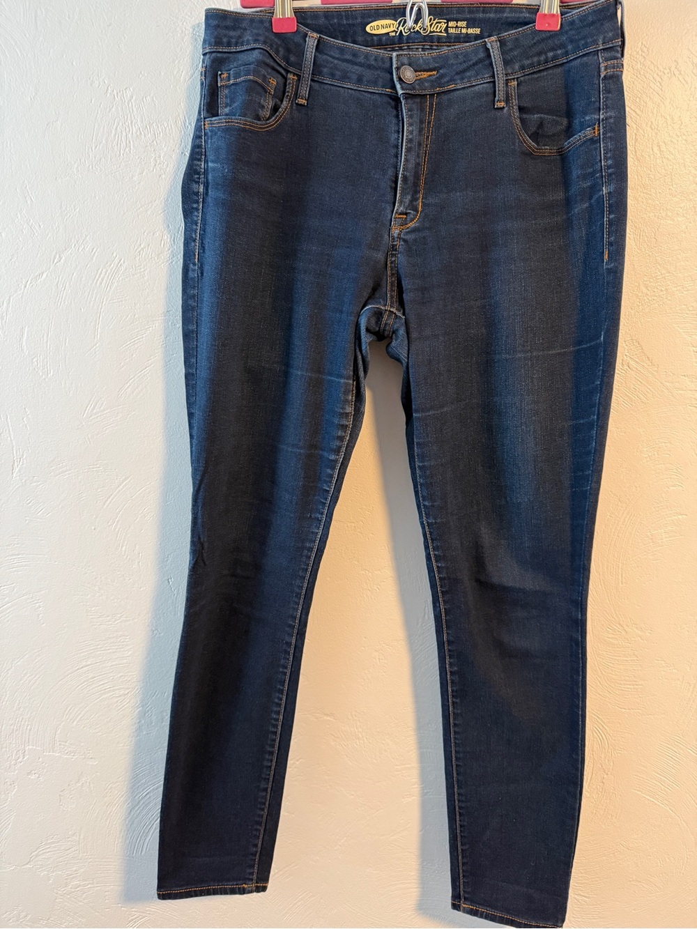 Old Navy Dark Blue Skinny Jeans - Rock Star